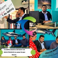 Trabajo detrás de cámaras de Creative Marketing